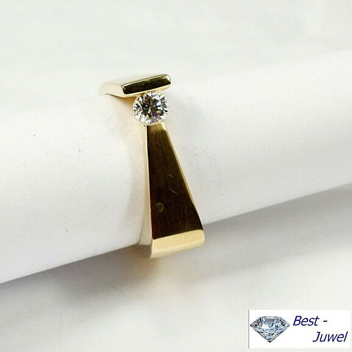 Designer ring 585 gold - designer-ring, in