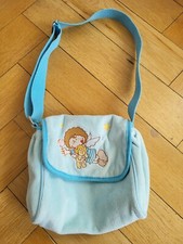 Little Wingels Kindertasche, blau Plüsch mit Bild