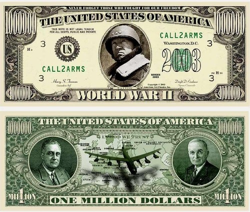 Weltkrieg million dollar - 2.,