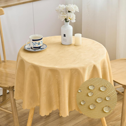 Runde jacquard tischdecke - jacquard-tischdecke,, 120