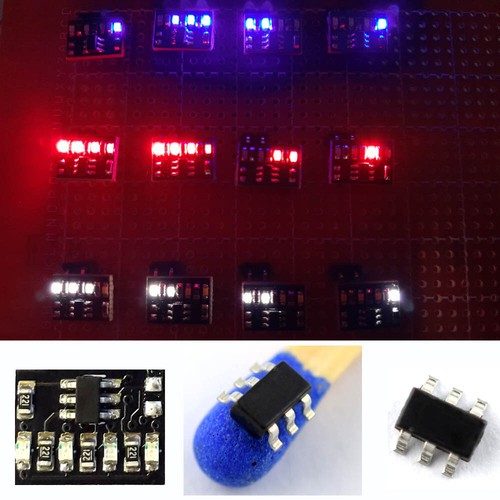 Led blink blitz effekt modul - led,