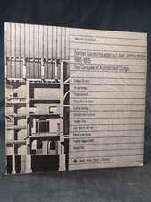 Berliner Bauzeichnungen aus zwei Jahrhunderten 1683 - 1876, Deutsch-Englisch. [A