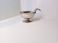 Antike versilberte Saucière