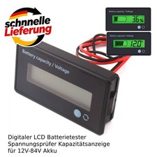 Digitaler lcd batterietester - digitaler,