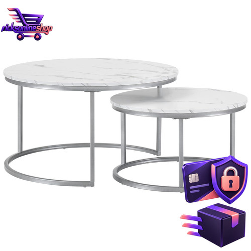 Couchtisch 2er set runder - 2er,