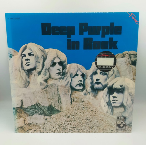 Deep purple rock vinyl lp - purple,