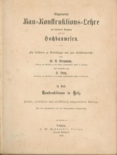 Konstruktionen in Holz