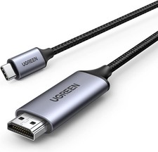 UGREEN Typ-C auf HDMI 2.0 Kabel 2m 4K60Hz HDR für iPhone 16 MacBook S25 Ultra