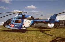 AIRCRAFT SLIDE / DIA MD900 OE-XWH KNAUS HELICOPTER Saalbach cs