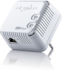 devolo dLAN 500 WiFi  Einzeladapter Wlan Powerline Steckdosen Adapter - 500 Mbps