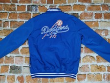 *CHAMPION COOPERSTOWN VINTAGE BASEBALL JACKE*BROOKLYN DODGERS*GR: M*TIP TOP