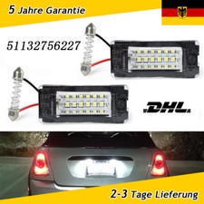 2x Led Kennzeichenbeleuchtung passend für BMW MINI Cooper R56 | R57 | R58 | R59