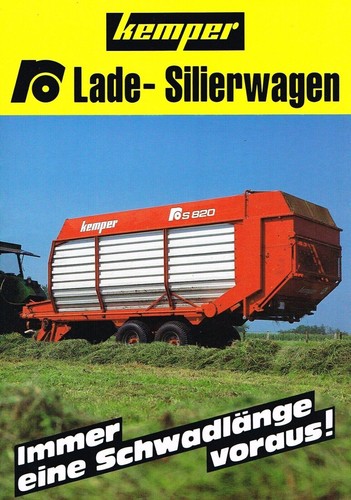 Kemper lade silierwagen - kemper,