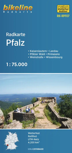 Radkarte pfalz - pfalz, (rk-rpf07)