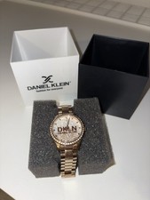 DANIEL KLEIN Damen Armbanduhr, Gold