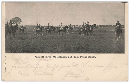 Militaria ankunft ihrer - ak,