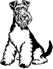 FOXTERRIER Aufkleber -