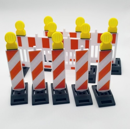 Absperrung set modellbau - absperrung,