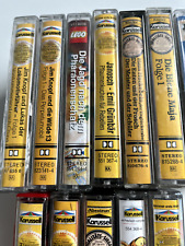 Auswahl MC Hörspiel-Kassetten Karussell verschiedene Hörspiele