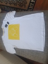 Shirt l weiß mit - t-shirt,,