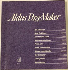 RARITÄT - Aldus PageMaker 4.2 - Mac - Deutsch - 3½″