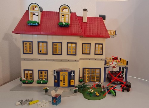 Playmobil puppenhaus gebäude - puppenhaus,