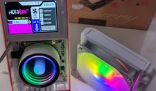 NerdQaxe++ 4.8 TH/s (6,1 TH/s) 60W (80W) Hydro-Flüssigkeitskühler Bitcoin-Miner