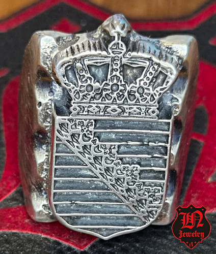 Ring sachsen wappen - ring,