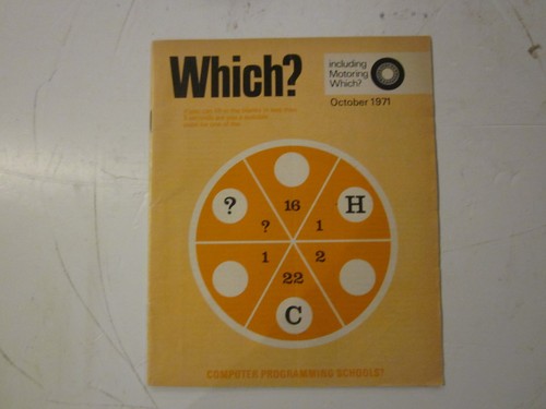 October 1971 which magazine - october, 1971,