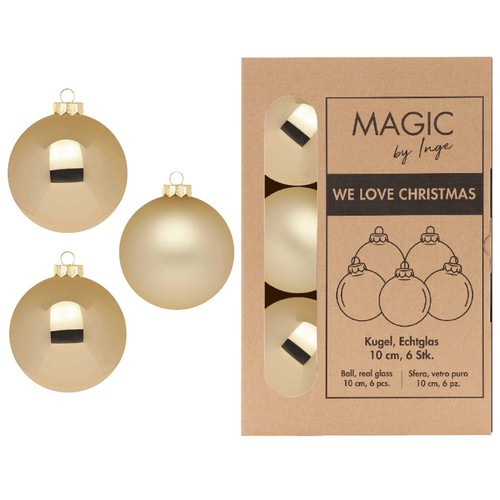 Weihnachtskugeln 10cm glas - weihnachtskugeln,