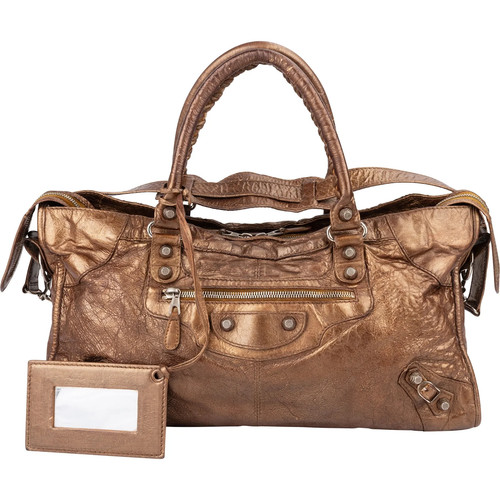 Balenciaga leather city - balenciaga,