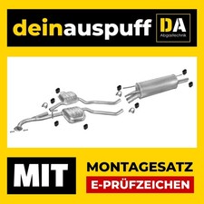 Auspuffanlage für Opel Omega
