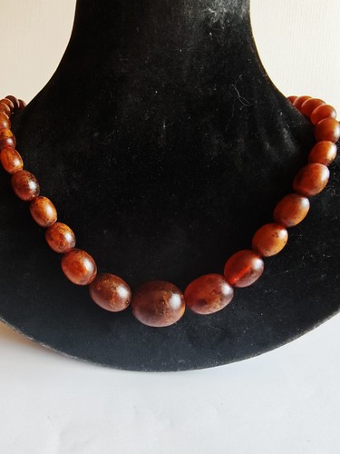 Olivenkette collier natur - olivenkette,,