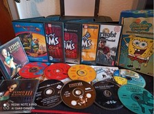 PC Spiele Sammlung Konvolut Spongebob Big Box,Tomb Raider,die Sims etc
