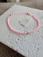Goldkugel 585 rosa armband mit - goldkugel,
