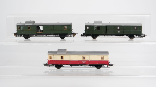 Trix konvolut packwagen - h0,