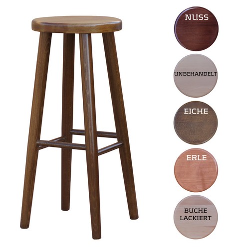 Barstuhl buchenholz hocker - barstuhl,