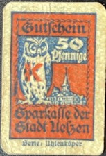 50 Pfennig  Uelzen kleiner