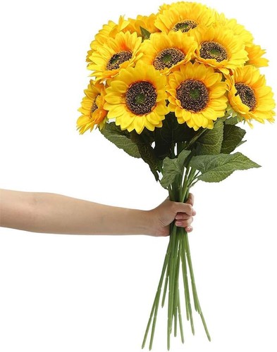 Künstliche sonnenblumen cm - sonnenblumen, 60