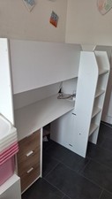 Hochbett mit Kleiderschrank Und Schreibtisch