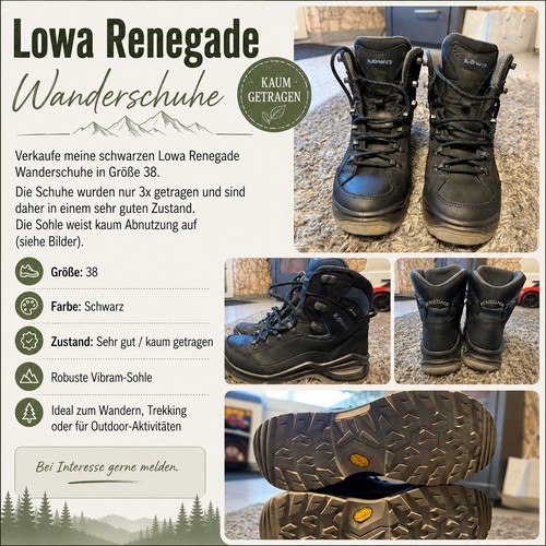 Lowa renegade wanderschuhe - lowa,
