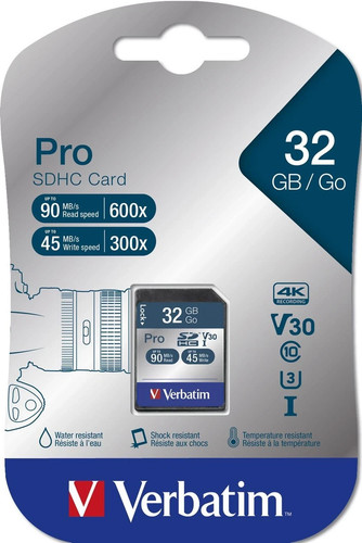 Verbatim pro sdhc - verbatim, 32gb