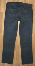 " LEVI`S SLIGHT CURVE " Damen- JEANS / LEVIS in dunkel- blau ca. W30" /L31"