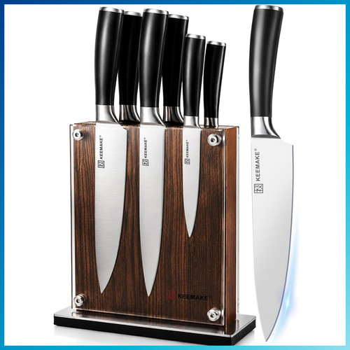 Messerset teilig edelstahl - messerset, 7-teilig