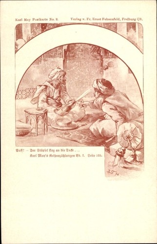 Künstler litho karl may - künstler,