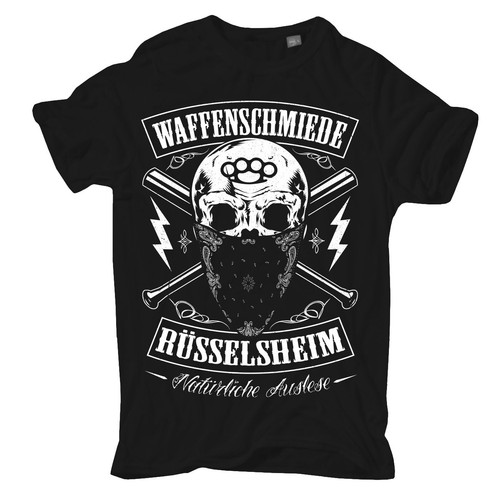 Herren shirt waffenschmiede - herren, t-shirt
