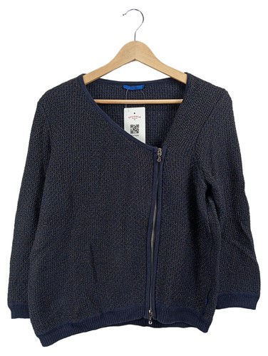 Joop damen strickjacke blau - strickjacke,