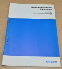 Volvo 850 Neue Fahrzeugmerkmale 1996 Werkstatthandbuch Service Handbuch
