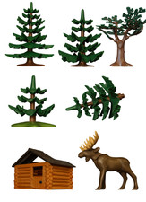 Playmobil Tanne Tannen Baum