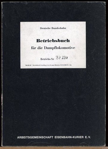 Betriebsbuch für die